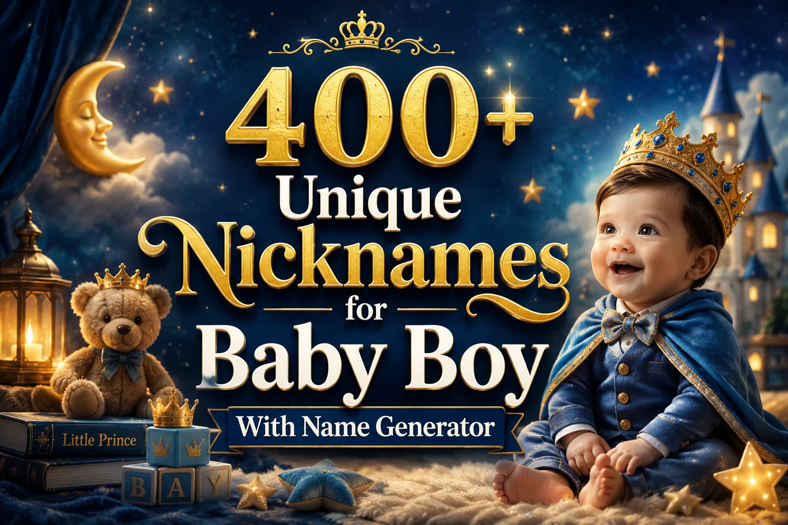 Unique Nicknames for Baby Boy With Name Generator